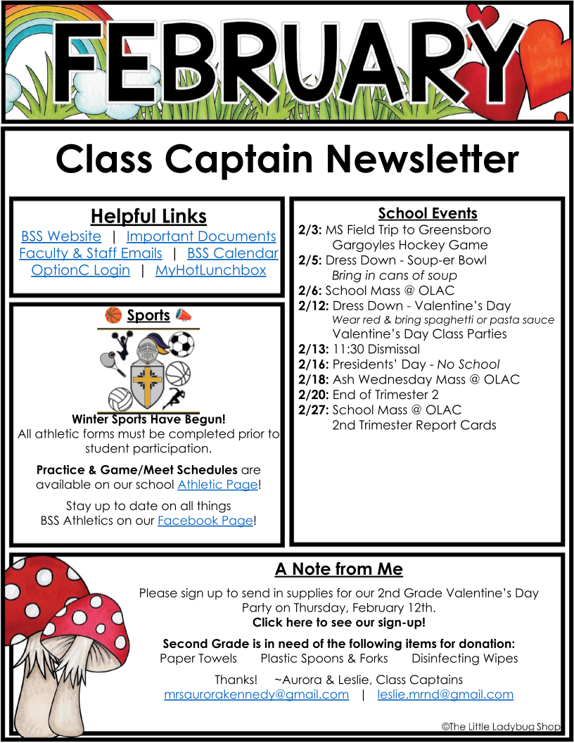 November Newsletter Template