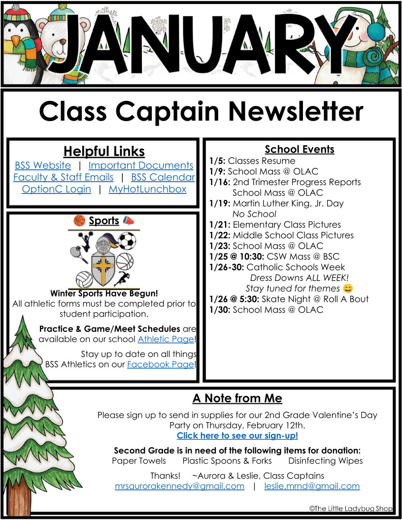 October Newsletter Template