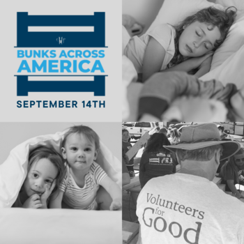 Sleep in Heavenly Peace Public Bed Build