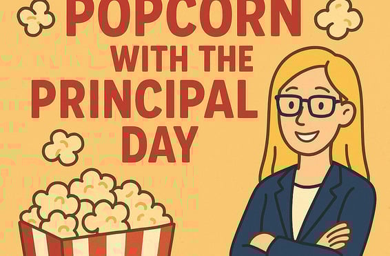 Popcorn with the Principal