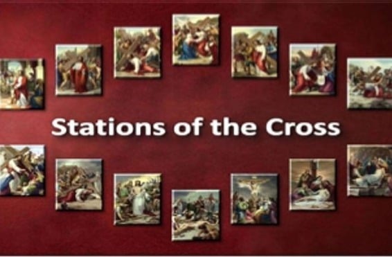 Stations of the Cross at Immaculate Conception Parish (Skidmore)