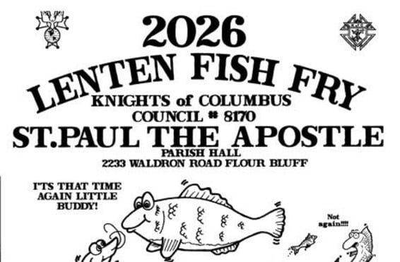 Fish Fry at t St. Paul the Apostle Catholic Church in Corpus Christi