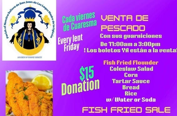Nuestra Señora, San Juan delos Lagos, Madre de La Iglesia Fish Fry