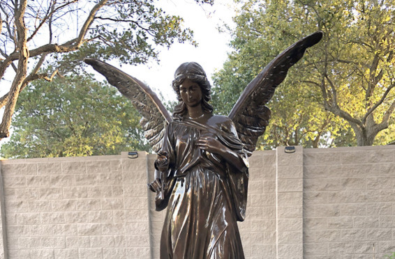 Blessing of Memorial Prayer Garden offers comfort, unity