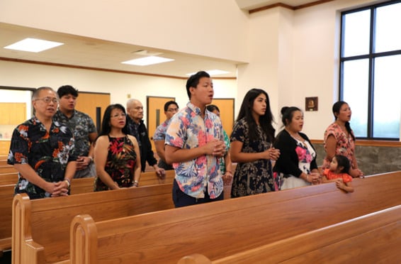 The Reyes family shares their faith and love for God through music