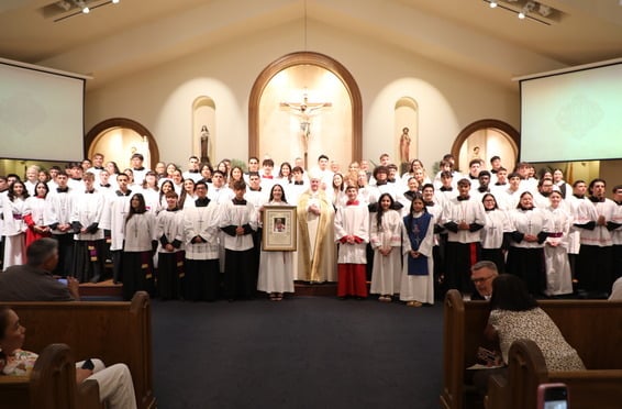 More than 380 Altar Servers recognized for their commitment and faithfulness
