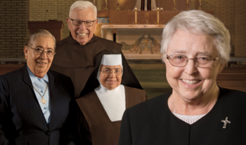 Collection helps retired religious in orders