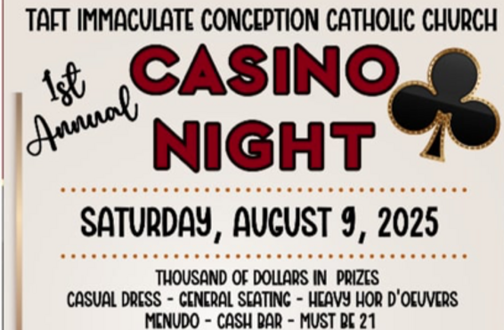 Immaculate Conception Catholic Church Casino Night