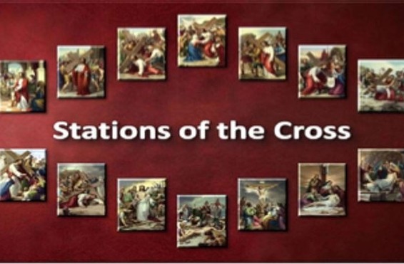 Stations of the Cross at Immaculate Conception Parish (Skidmore)