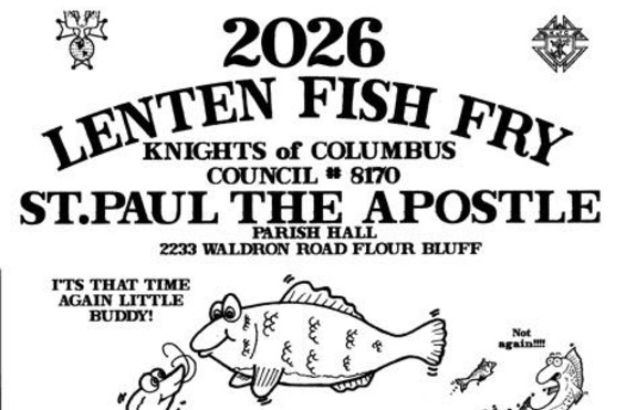Fish Fry at t St. Paul the Apostle Catholic Church in Corpus Christi