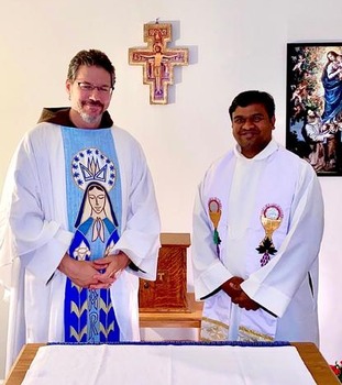 First Mass at Our Lady of the Angels Friary Atlanta, GA
