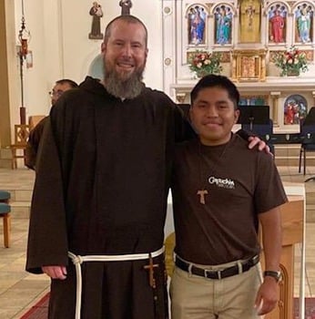 Yovani Received as a Postulant