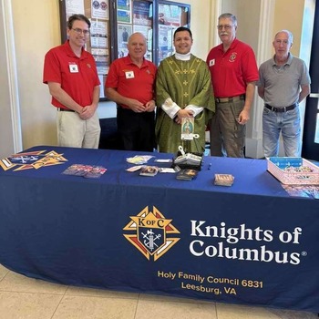 Knights of Columbus Holy Family Council Shines in Weekend Events
