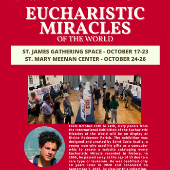 Eucharistic Miracles Exhibit