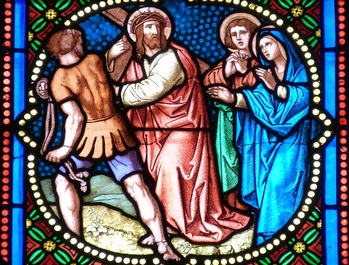 3:00 Living Stations of the Cross (8th grade) | St. Therese Church