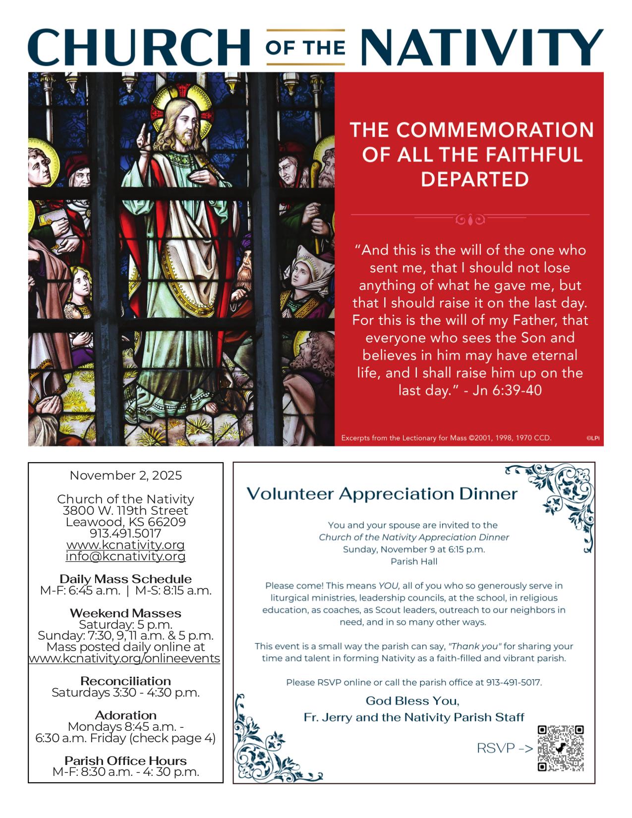 november 2, 2025 Bulletin