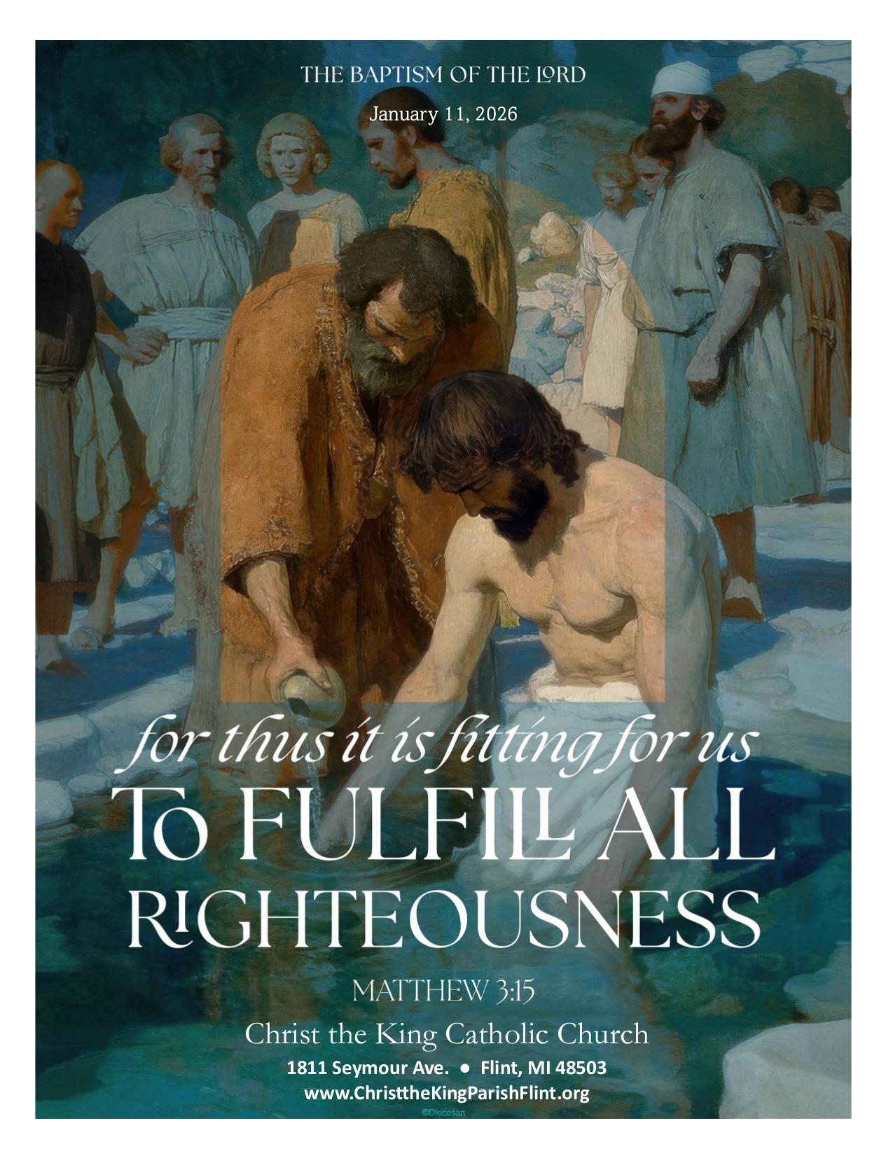 january 11, 2026 Bulletin