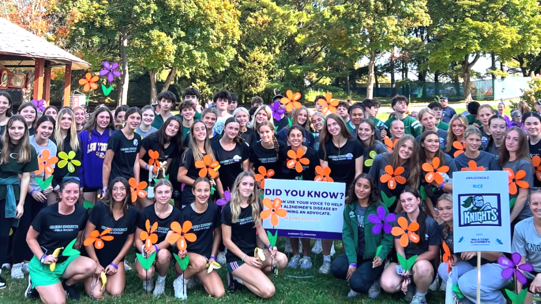 Rice Athletes Raise Over $7,000 to END ALZ