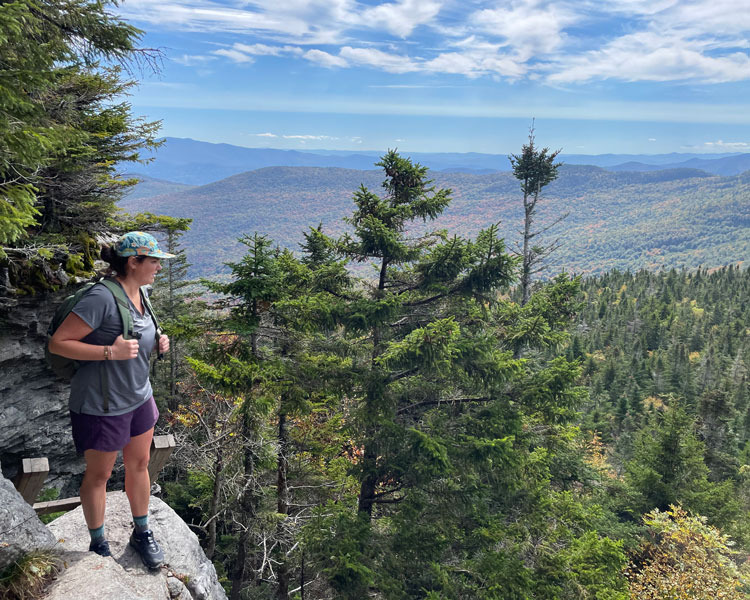 Becky Hiking
