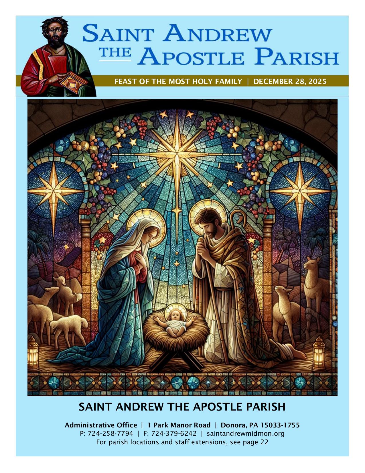 december 28, 2025 Bulletin