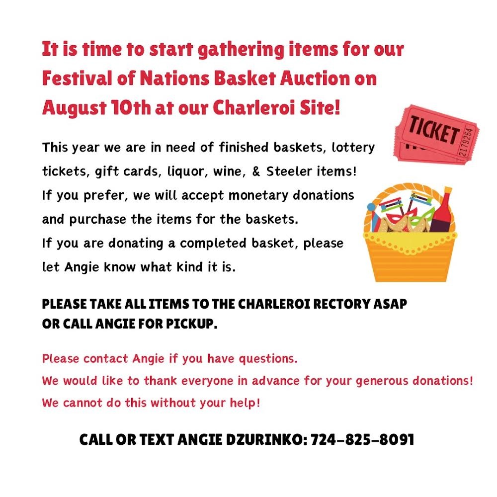 Social Events & Fundraisers Saint Andrew the Apostle