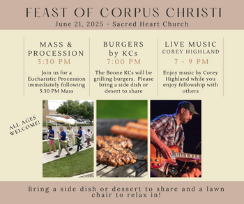 Feast of Corpus Christi - Boone