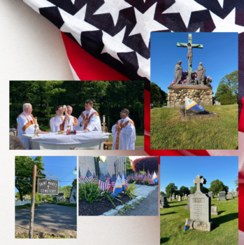 Memorial Day Mass in the Cemetery