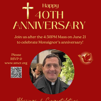 Monsignor's 40th Anniversary Celebration