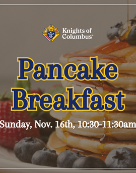 KofC Pancake Breakfast