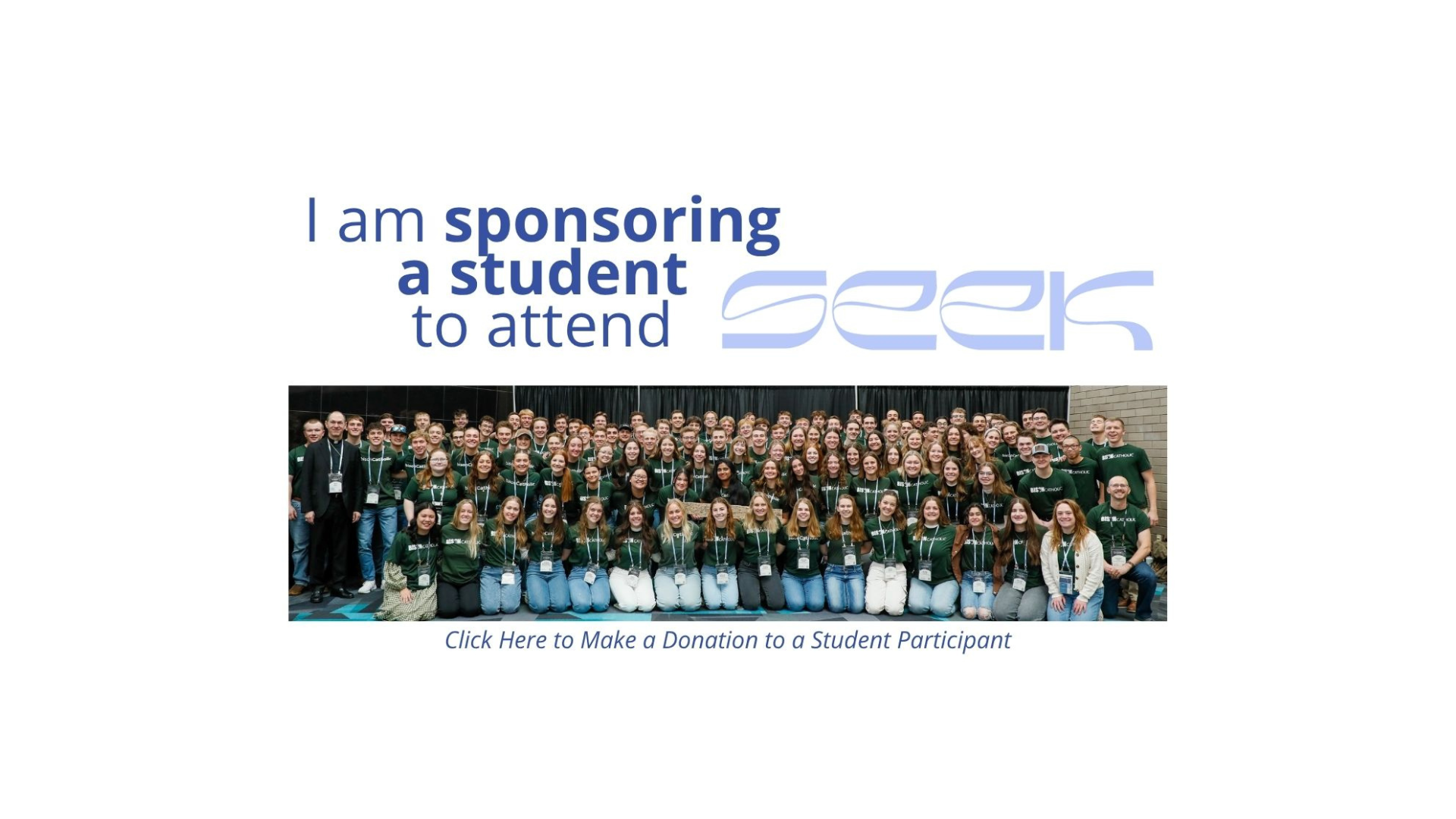 Sponsor a student for SEEK!