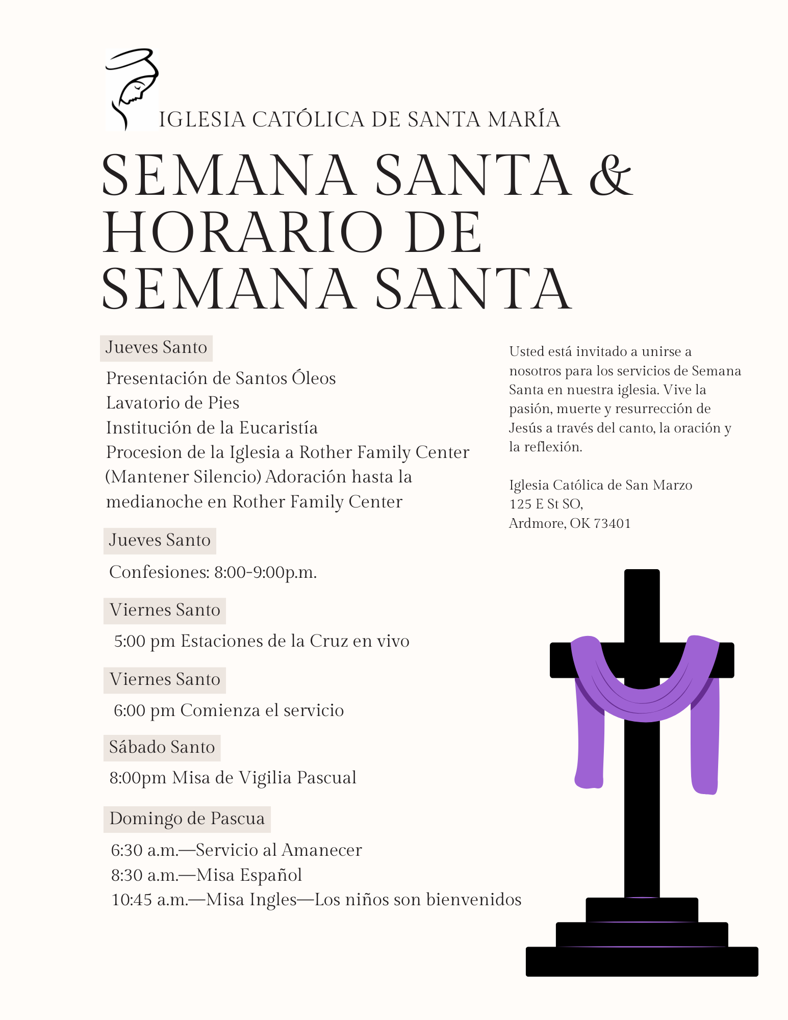 Semana Santa de 2026