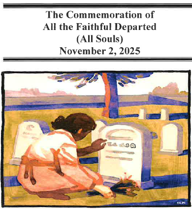 November 2, 2025 Christ the Savior Church Bulletin El Paso TX