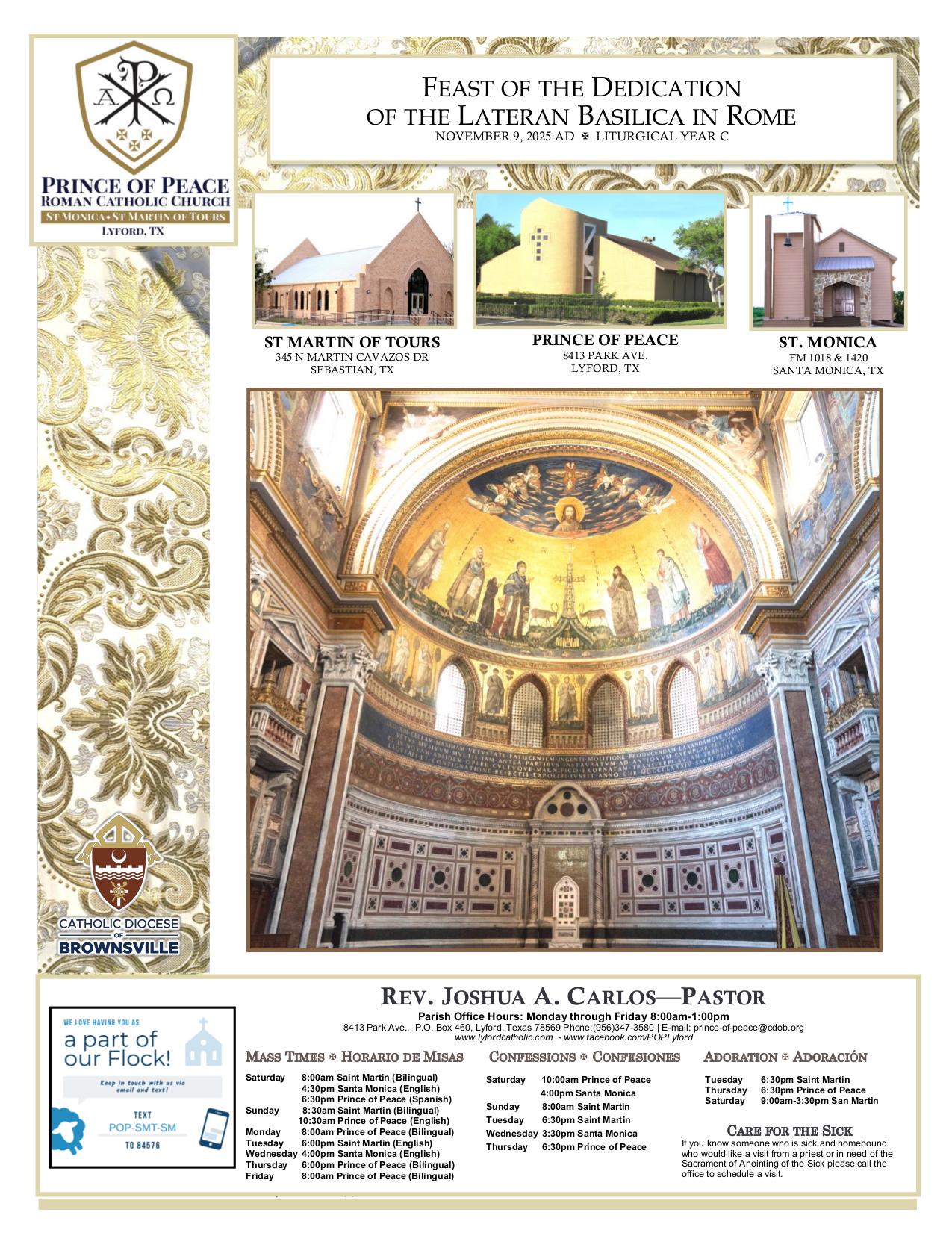 november 11, 2025 Bulletin