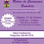 Spanish Family Lenten Retreat February 21