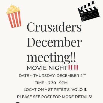 Crusaders for Life December Mtg.