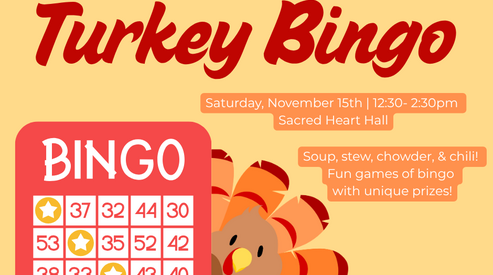 Sacred Heart - Turkey Bingo