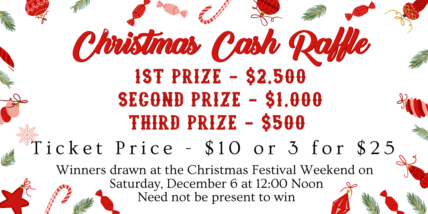 Christmas Cash Raffle