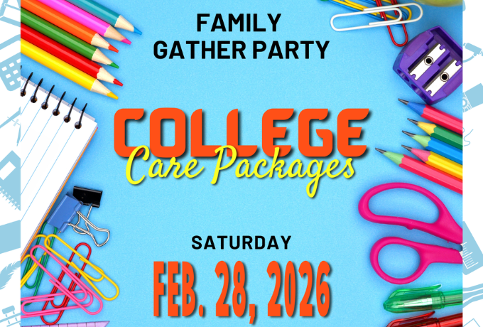 Family Gather Night | College Care Packages