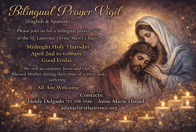 Bilingual Prayer Vigil (English & Spanish)