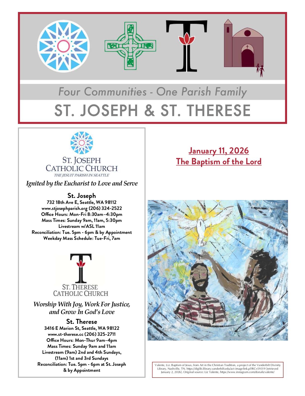 january 11, 2026 Bulletin