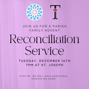 Parish Family Advent Reconciliation Service