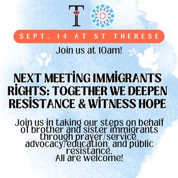 Standing With Immigrants planning meeting