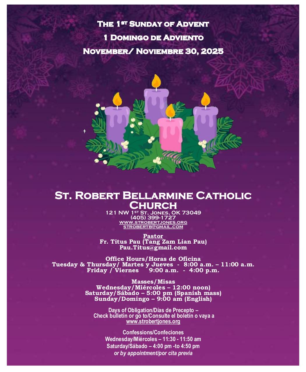 november 30, 2025 Bulletin