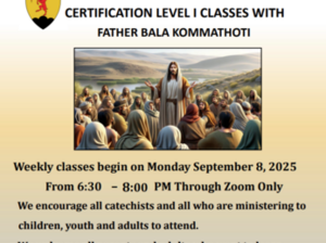 Diocese of Tucson Certification Level 1 Classes