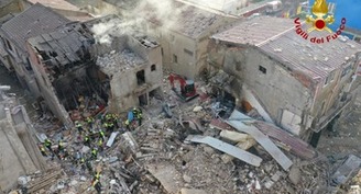 Pope prays for victims of gas explosion in Sicily