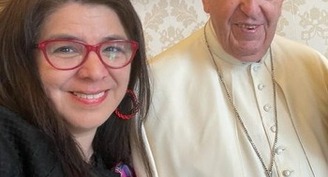 Peruvian journalist hopeful after meeting with pope