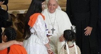 Indigenous and Catholic: One can proudly be both, pope says