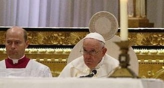 Church cannot flee failures, but must reconcile with Indigenous, pope says