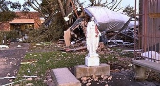 Archdiocese praises God as Texas tornado leaves catastrophic damage but no fatalities