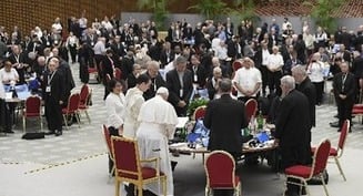 Listen to, trust the lay faithful, pope tells synod members